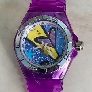 Fun Colorful Girly Hearts Fashion Summer Watch